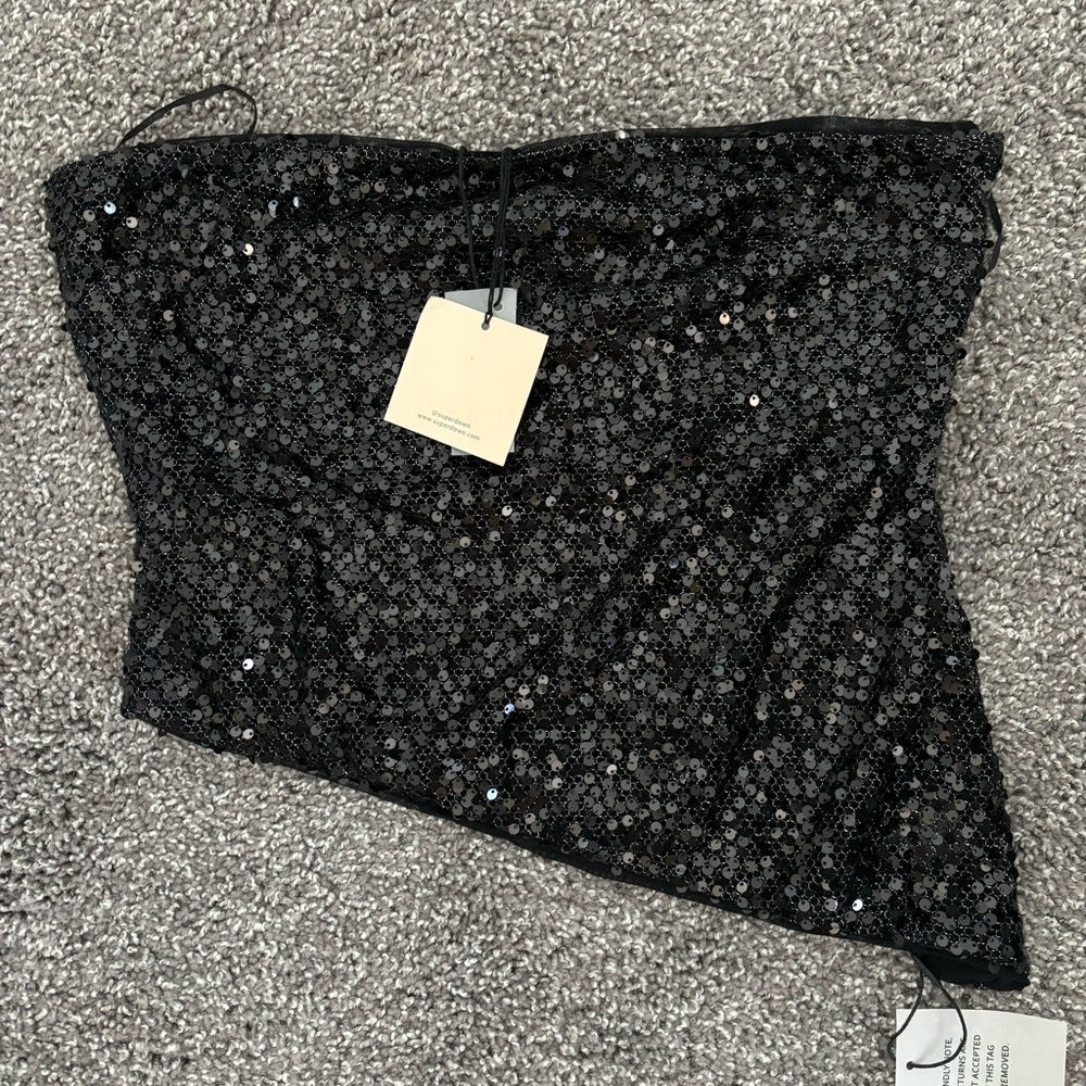 Revolve Superdown Sequin Top